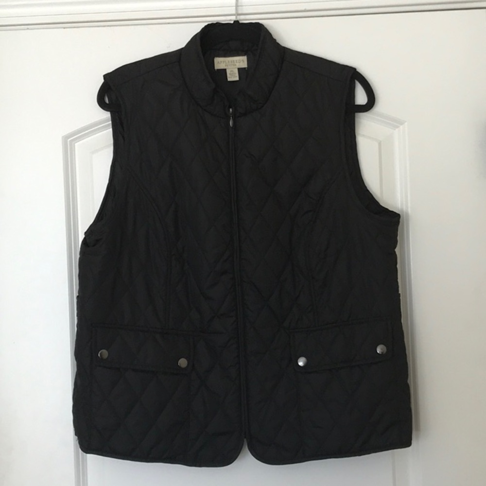 Appleseed’s Petites Black Vest PL